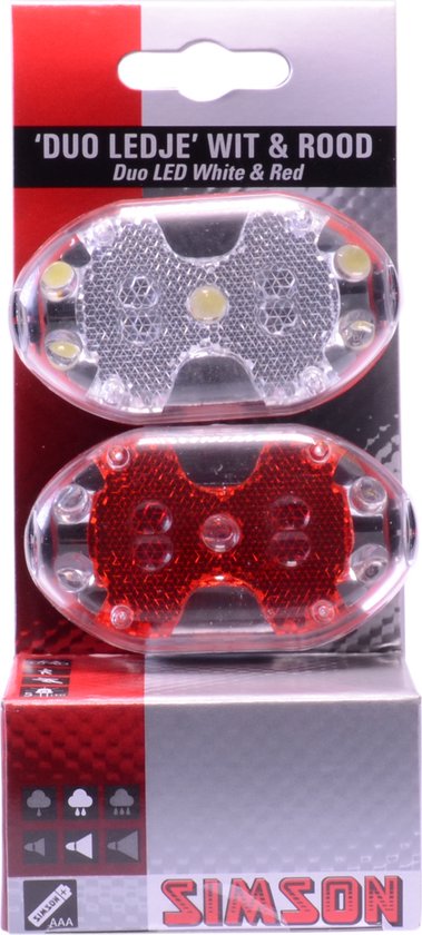 Simson Verlichtingsset met 5 LED's - Batterijgevoed - Eenvoudige montage - Inclusief batterijen