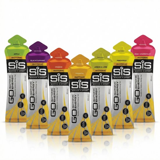 SiS Go Isotonic Energiegel Mixed 7 Gels 60 ml van SiS