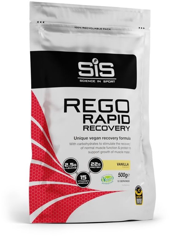 SIS REGO Rapid Recovery (500g) Vanilla - Intra- & Post-Workout - voor na de training