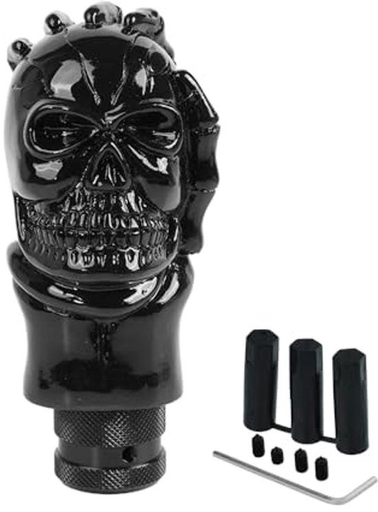 Skelet Schakelpookknop - Stijlvolle en Duurzame Universele Handgeschakelde Versnellingspookknop van AutoStyle