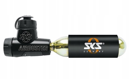 SKS Airbuster CO2 Fietspomp - Aluminium, Compact