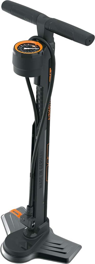 SKS AIRMOTION 12.0 Vloerpomp Zwart Oranje (Multivalve)-one size van SKS
