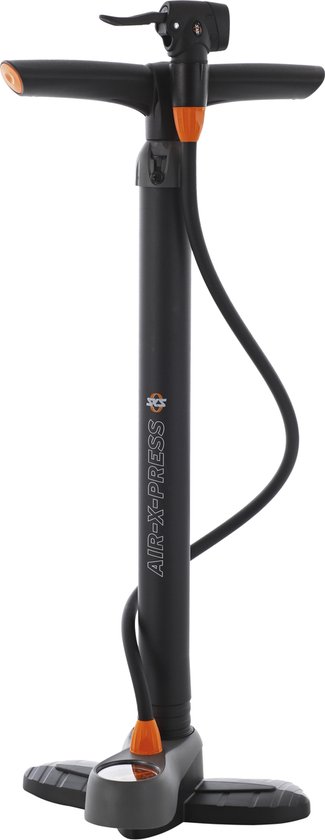 SKS Germany 66334 Air Xpress Control Staande pomp Antraciet van SKS