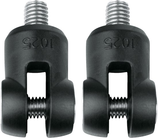 SKS Montage adapter voor spatborden - verende voorvork - zwart - set van 2 van SKS