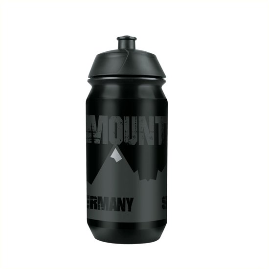 SKS Mountain bidon - ergonomisch ontwerp - lekvrij ventiel - 500 ml - zwart