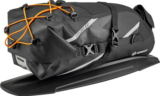 Sks Zadeltas Explorer Exp 13 Liter Polyester Zwart/grijs van SKS