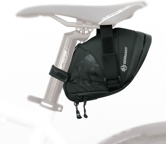 SKS zadeltas Explorer Straps zwart 0,5 Liter van SKS