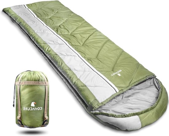 Slaapzak 3 Seizoenen Ultra Lichtgewicht-15 kg-Koop Winter Warm Envelop Compact Camping Backpacking Wandelen- Volwassenen-Outdoor met Draagbare Compressietas van Slaapza