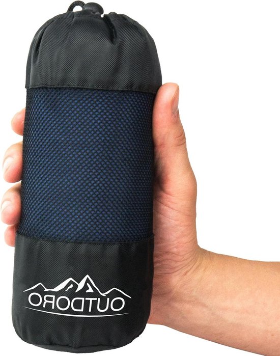 Slaapzak Ultralichte Huttenslaapzak van Puur Katoen - Slechts 350 g - Compact en Dun met Kussenvak van Slaapza