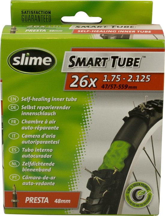 Slime - Binnenband Fiets - Frans Ventiel - 26 x 1.75 - 2.125