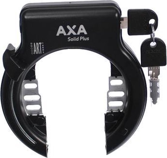 Slot Ring Axa Solid Plus Zwart/Zwart van AXA