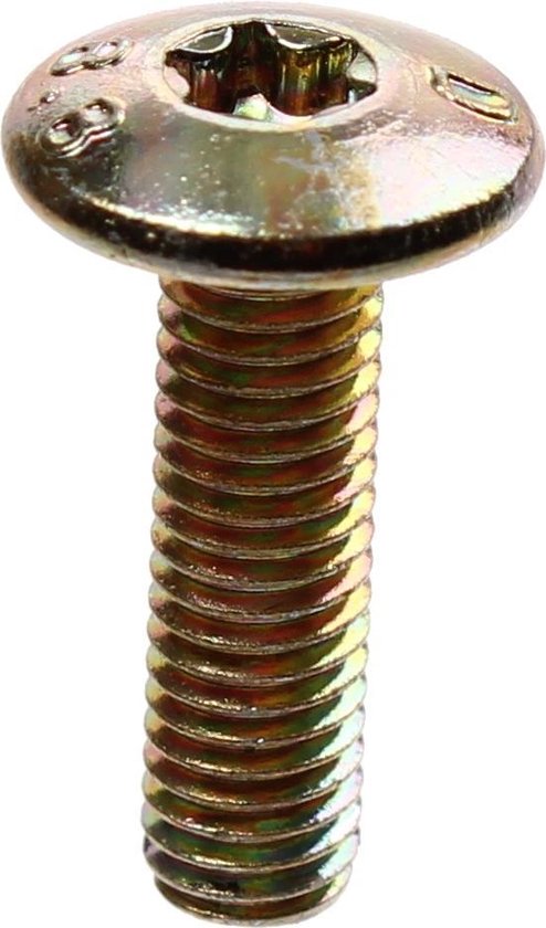 slotbouten M5 x 12 mm koper van Merkloos