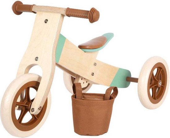 Small Foot - Houten Driewieler Trike Karamel Bruin van Small Foot