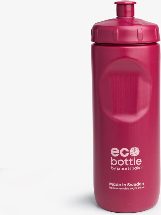 Smartshake EcoBottle Squeeze (500ml) Deep Rose - Accessoires - Flessen