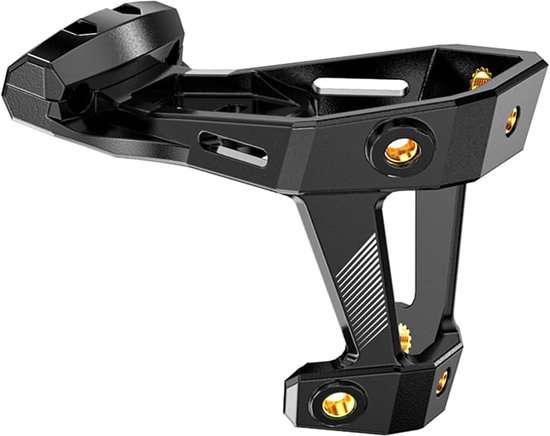 SnelShoppen - Expandable Bottle Cage Fleshouder voor Racefiets en Motorfiets, Multifunctionele Fleshouder, Geschikt voor Triathlon, Zwart