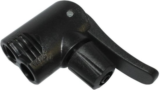 SnelShoppen - Fietspomp Adapter voor Schrader en Presta Ventielen - Clip-On Connector voor Snelle Luchtdruk - Ideaal voor Fiets, Mountainbike en Racef