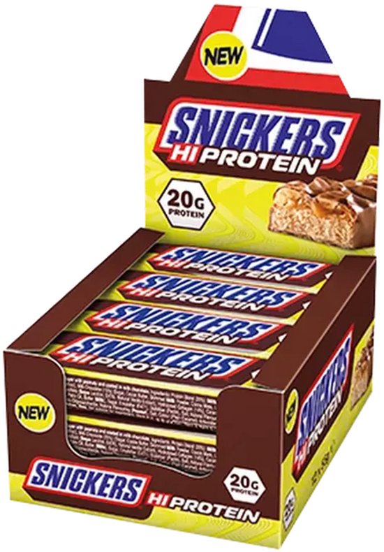 Snickers Hi Protein Bar 12repen van Merkloos