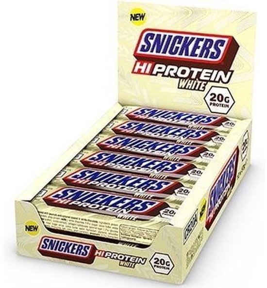 Snickers High Protein White Bar (12x57g) White Chocolate