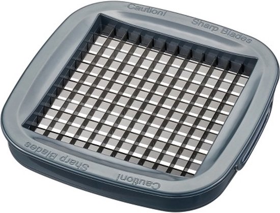 Snijd Inzetstuk voor Fruit en Groentesnijder, 6 x 6 mm - Gefu | TRICUT van Gefu