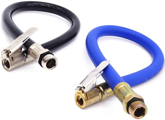 Solidchoice - Set van 2 Vervangslangen voor Fietspomp met Ventieladapter