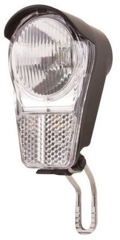 Spanninga Moderne LED koplamp - geïntegreerde reflector - batterijvoeding - zwart - veelzijdige montageopties van Spanninga