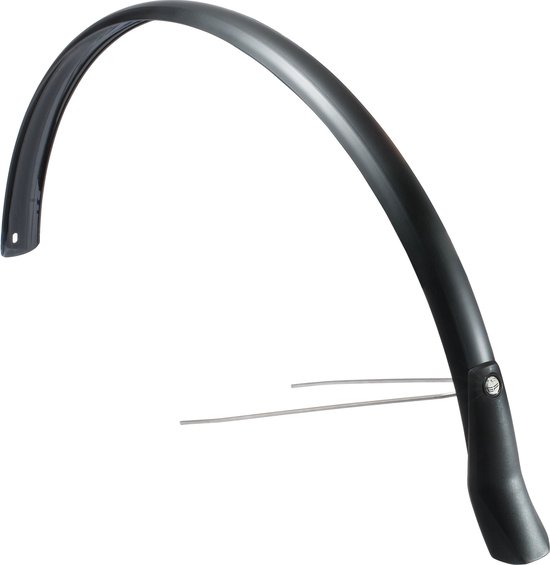 Spatbordset Eurofender Snello 28 x 51 mm - mat zwart van Eurofender
