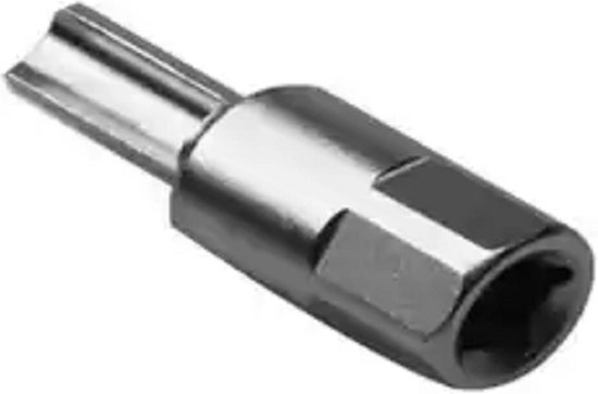 Speciale dopsleutel voor het losdraaien van de kunststof carterplug zoals bij de laatste VAG modellen vanaf 2012. Aandrijving 1/4" van BGS Technic