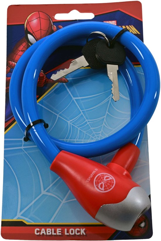 Spider-Man - kabelslot - Rood van Perel
