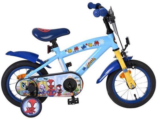 Spidey Kinderfiets - Jongens - 12 inch - Blauw van Volare