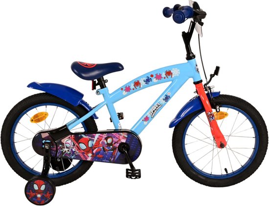 Spidey Kinderfiets - Jongens - 16 inch - Blauw van Spidey