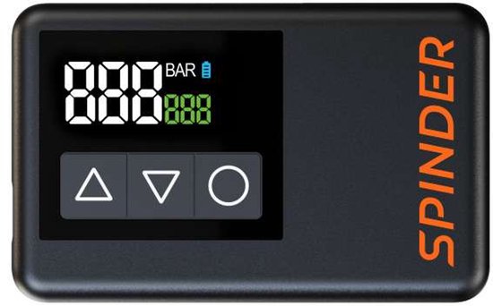 Spinder Mini120 compressor zwart van Merkloos