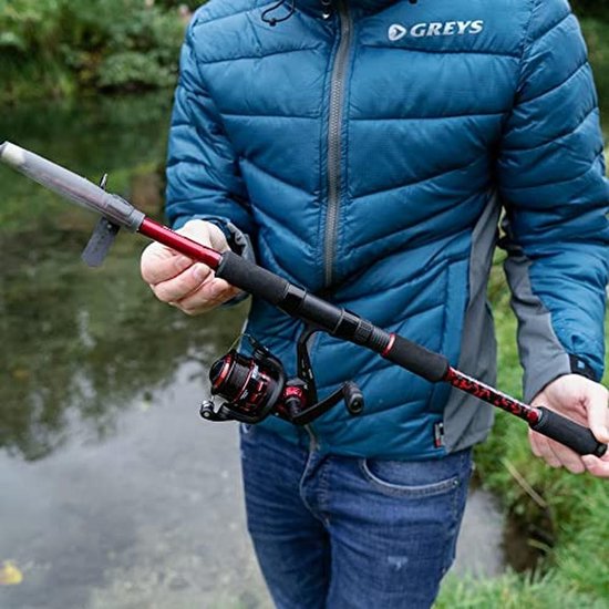 Spinhengel en rollen Combo - Tanager Red - roofvis spinvissen - snoek snoek baars forel van Mitchell