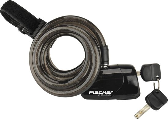 spiraalslot, alarm bij diefstal, 120 cm, 110 dB, met 2 sleutels van ABUS