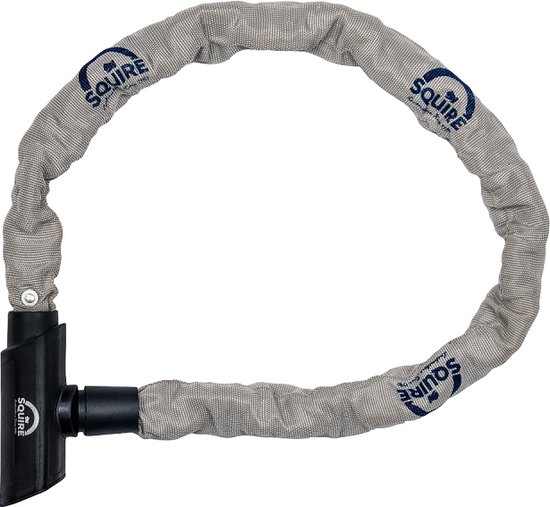 Squire Mako CN8/900 - Kettingslot - Fietsslot - Scooterslot - Geïntegreerd slot met sleutel en ketting - 90 cm van Squire
