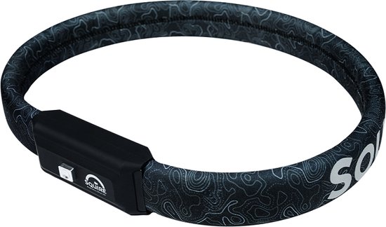 Squire Straplok 35 - Fietsslot - Kabelslot - Uniek en Draagbaar - Oersterk - Lichtgewicht - Zwart van Squire