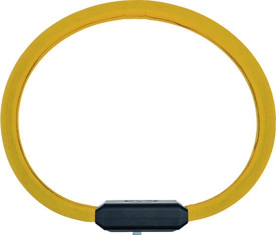 Squire Straplok 35 Yellow - Fietsslot - Kabelslot - Uniek en draagbaar - Oersterk - Lichtgewicht - Geel van Squire