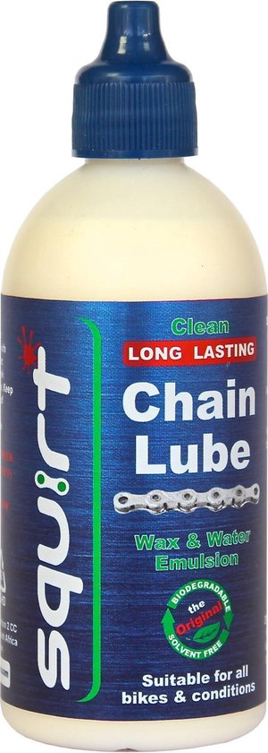 Squirt Kettingwax Dry Lube 120 Ml Blauw/wit van Merkloos