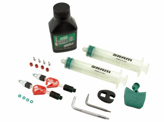 Sram Db8/maven Mineral Oil Remmen Ontluchtingsset Transparant