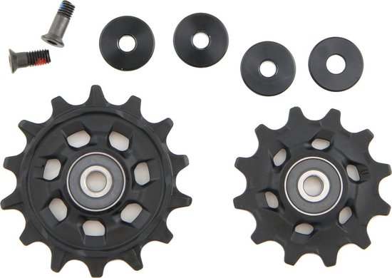 SRAM GX Eagle Apex derailleurwielen zwart