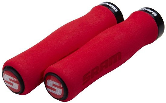 Sram Locking Contour Foam 129 Mm/black Handvatten Rood 129 mm