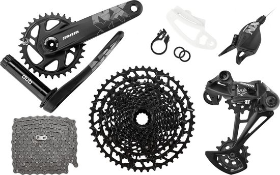 SRAM NX Eagle Groepset - 1x12-speed - MTB Boost van Merkloos