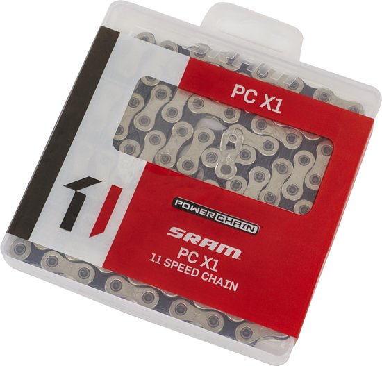 SRAM PC X1 Kettingslot 11-speed incl. PowerLock, zilver/zwart van Sram