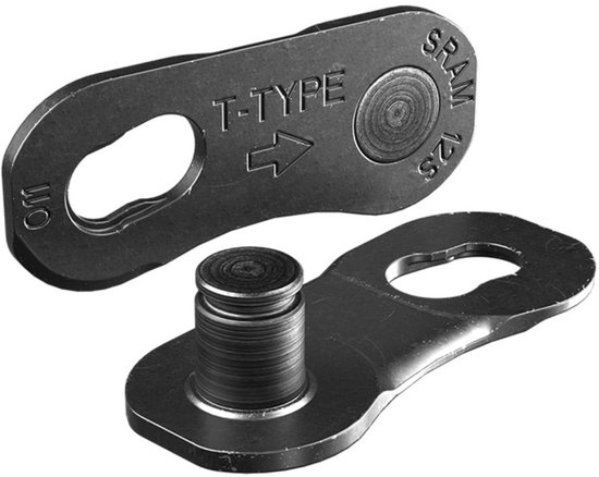 Sram Powerlock T-type Eagle Pvd Kettingschakel 4 Eenheden Zwart 12s