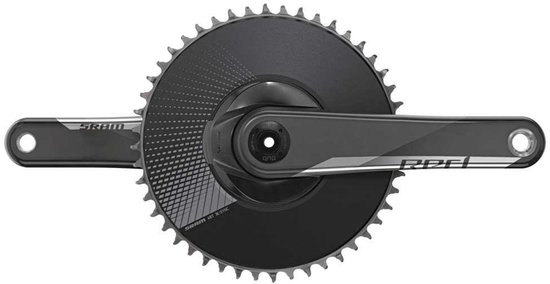 Sram Red Axs Dub Aero (activation Required) Crankstel Met Vermogensmeter Zwart 177.5 mm / 48t