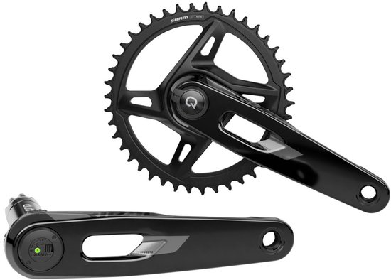 Sram Rival 1 Xplr Axs E1 Dub Wide Dm Crankstel Met Vermogensmeter Zilver 170 mm / 42t