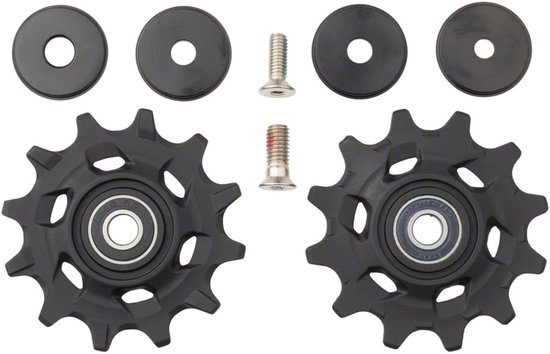 Sram Rival Xplr Etap Axs Derailleurwieltjes Set Voor Fietsen Zwart