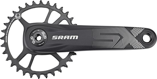 Sram Sx Eagle Boost Dub Direct Mount Crankstel Zwart 170 mm / 32t