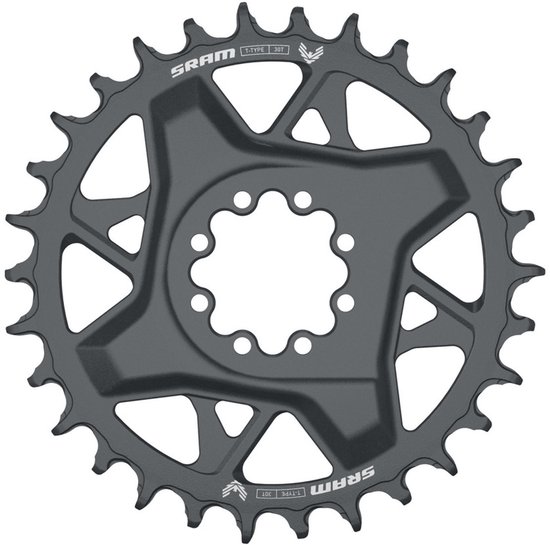 Sram T-type Eagle Gx D1 Dm Offset 3 Mm Kettingblad Zilver 30t