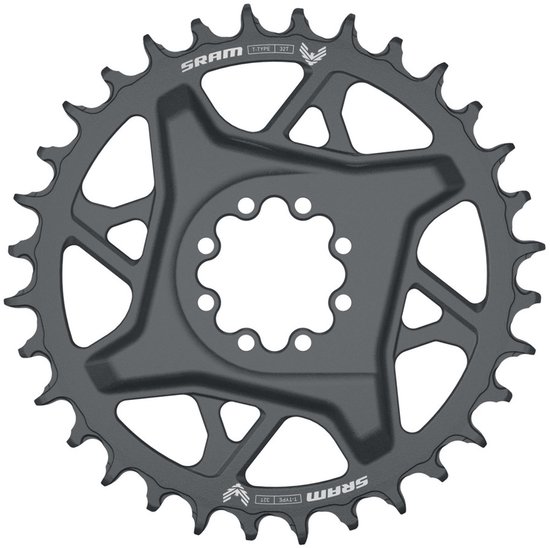 Sram T-type Eagle Gx D1 Dm Offset 3 Mm Kettingblad Zilver 32t