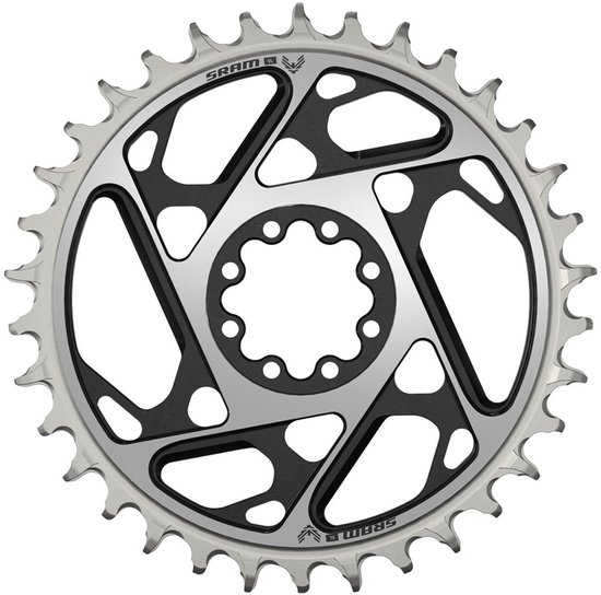 Sram T-type Eagle Xxsl Dm Offset 0 Mm Kettingblad Zilver 34t